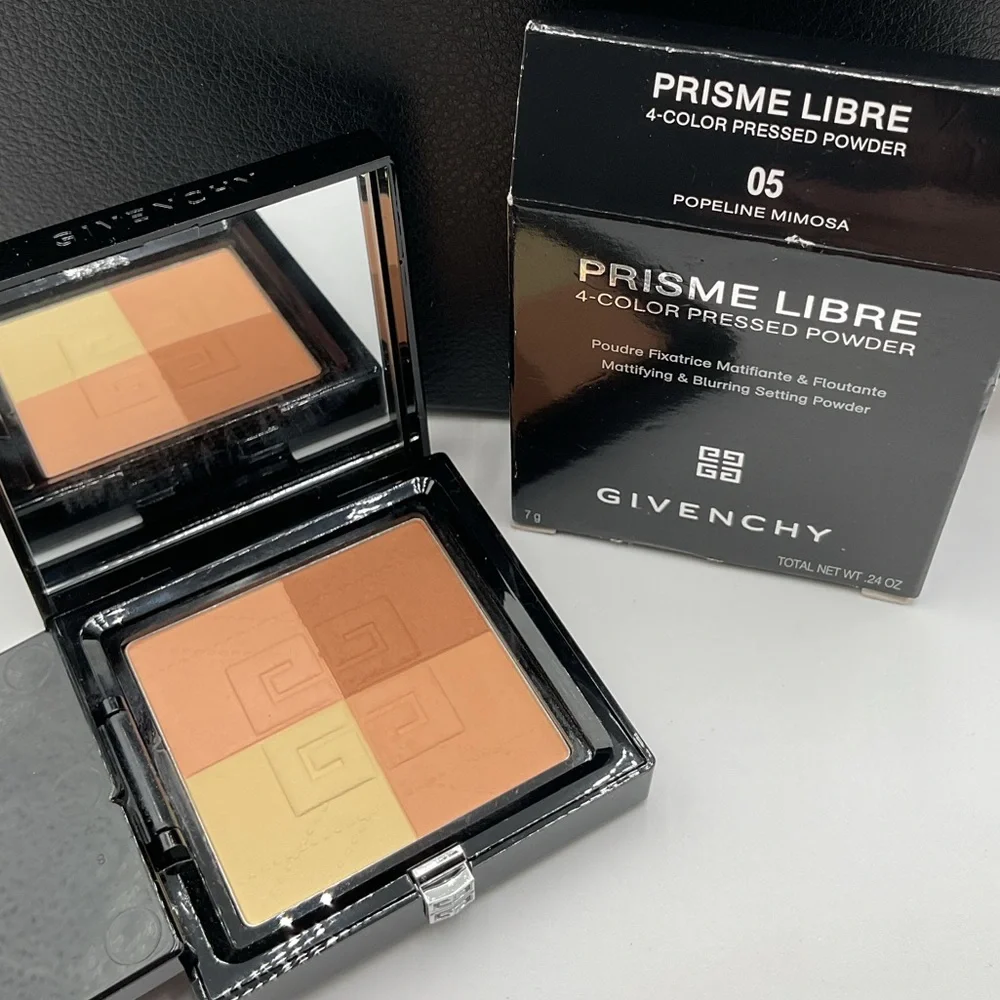 Givenchy Prisme Libre 4 Color Pressed Powder in 05 Popeline Mimosa - BNIB